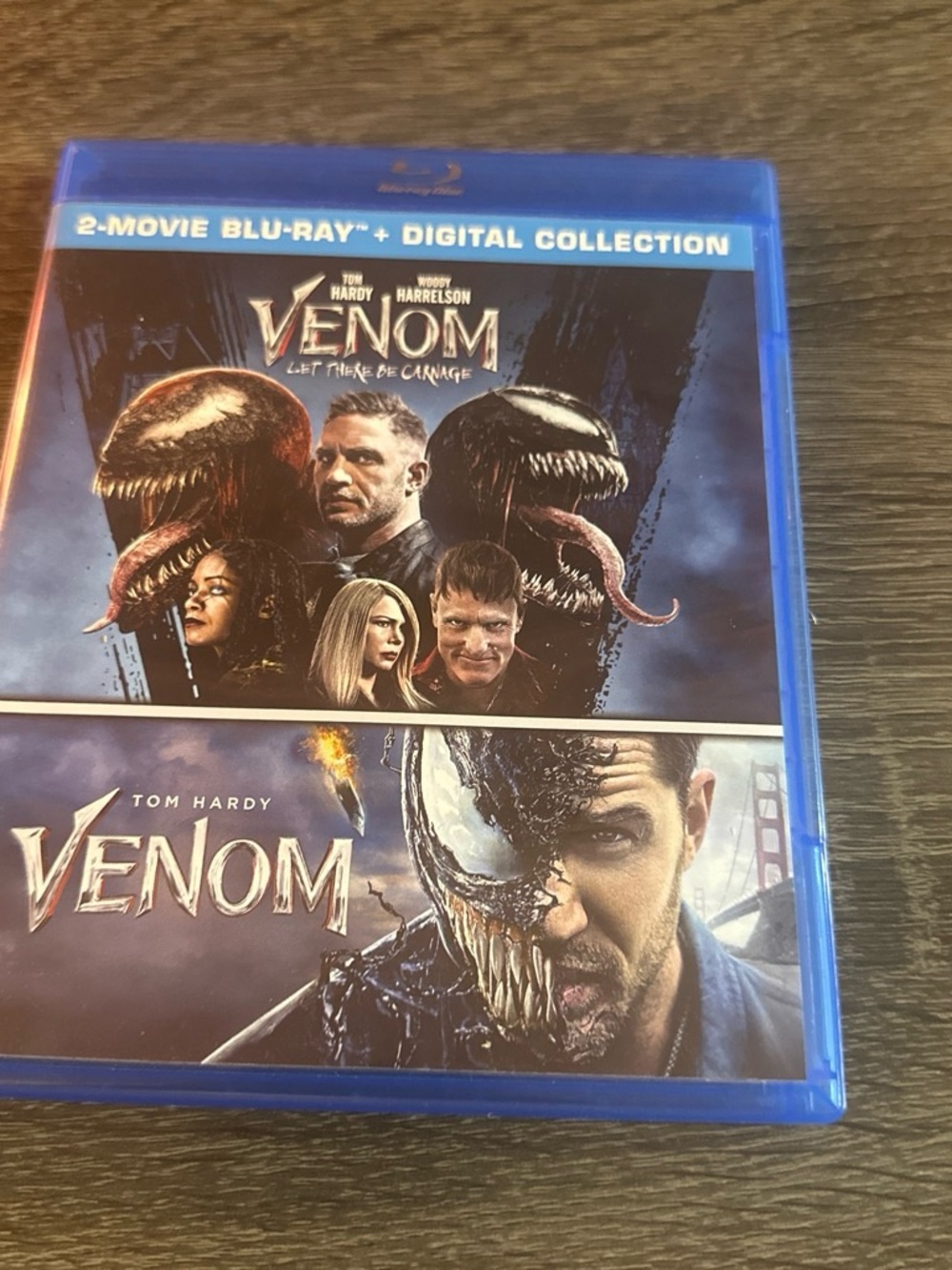 Sony Venom 2-Movie Blu-ray Collection - Blue Case